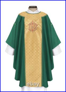 Green Vestment Chasuble & Stole G0108