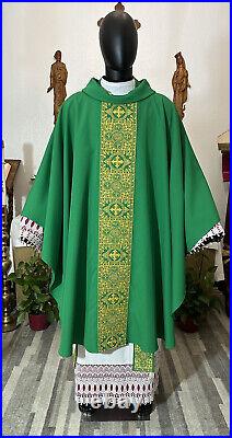 Green Vestment Chasuble & Stole G0111