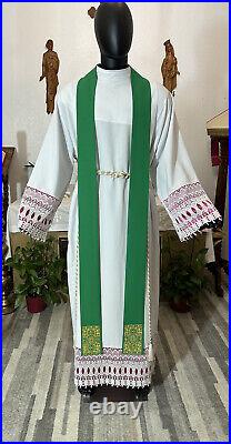 Green Vestment Chasuble & Stole G0111