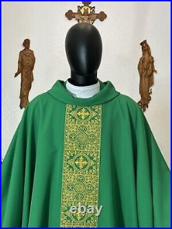 Green Vestment Chasuble & Stole G0111