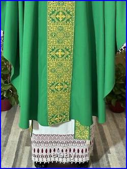 Green Vestment Chasuble & Stole G0111