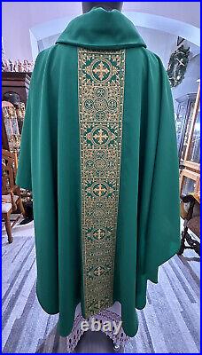 Green Vestment Chasuble & Stole G0111