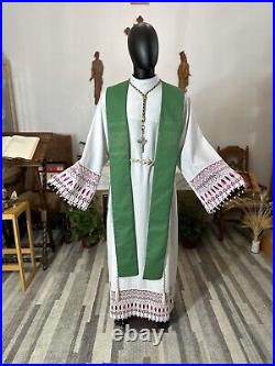 Green Vestment Chasuble & Stole G0112