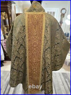 Green Vestment Chasuble & Stole G0128
