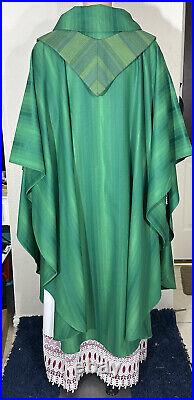 Green Vestment Chasuble & Stole (g0091)