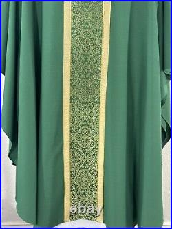 Green Vestment Chasuble & Stole (g0103)