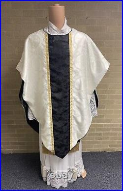 Handmade Funeral Chasuble with Matching Pall