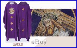 Lent Purple Vestment Messgewand Chasuble Vestment Kasel