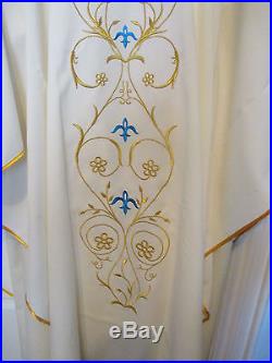 Marian Chasuble Messgewand Chasuble Vestment Kasel