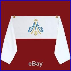 Marian Humeral Veil Chasuble Vestment Kasel Messgewand