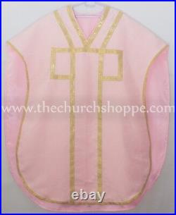 NEW Rose Chasuble. St. Philip Neri Style vestment Stole & mass set, Vestment