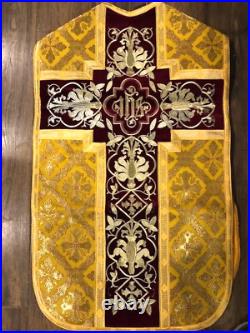 New European Roman Fiddleback Vestment Chasuble IN STOCK