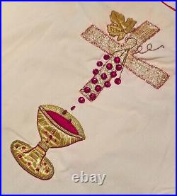 Old Pluvial, Chasuble, Vestment, Liturgical Garment (# 17815)