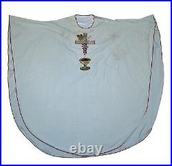 Old Pluvial, Chasuble, Vestment, Liturgical Garment (# 17815)