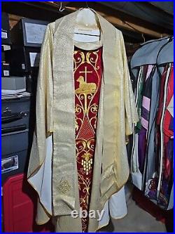 Priest Chasuble Gold