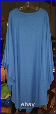 Priest Clergy Vestment Chasuble Gaspard Beautiful Blue Woven Fabric