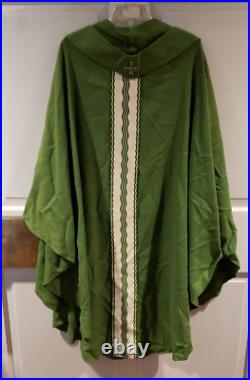 Priest Clergy Vestment Chasuble & Stole Gaspard Canada Beautiful Green