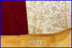 Priest Vestments Fiddleback Chasuble and Stole Vintage