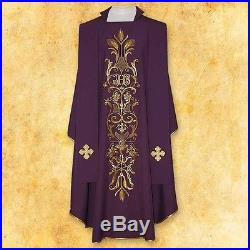 Purple Chasuble Vestment Kasel Messgewand