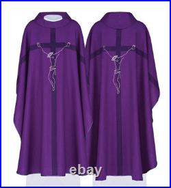 Purple Lent Chasuble Vestment Kasel