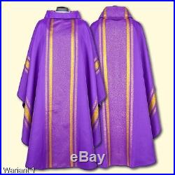 Purple Messgewand Chasuble Vestment Kasel