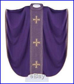 Purple Messgewand Chasuble Vestment Kasel