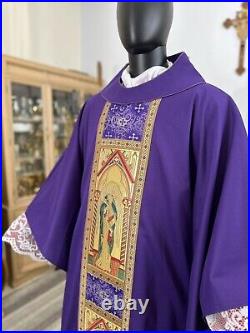 Purple Vestment Chasuble & Stole