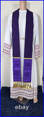 Purple chasuble Vestment (P0084)