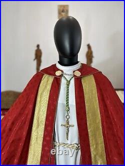 Red Cope + Stole Church Vestment Chasuble