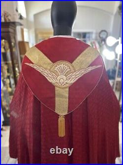 Red Cope + Stole Church Vestment Chasuble