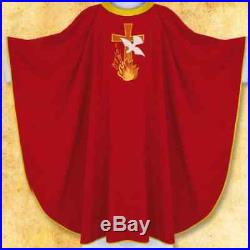Red Holy Spirit Messgewand Chasuble Vestment Kasel