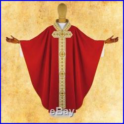 Red Messgewand Chasuble Vestment Kasel