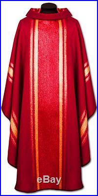 Red Messgewand Chasuble Vestment Kasel