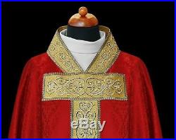 Red Messgewand Chasuble Vestment Kasel