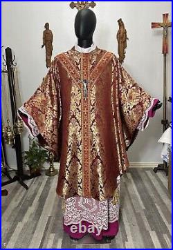 Red Vestment Chasuble & Stole The Passion Of The Lord