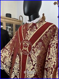 Red Vestment Chasuble & Stole The Passion Of The Lord R00