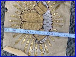 Religious Embroidery & Chasuble Element & Liturgy & Orfroi & 19th Century