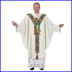 Rosa Collection Chasuble, Our Lady of Guadalupe (USUALLY SHIP WITHIN 2 DAYS)