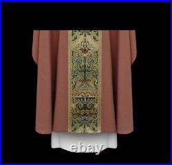 Rose Chasuble Good Vestment Kasel