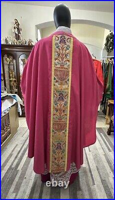 Rose Chasuble + Stole Rose00