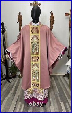 Rose Chasuble + Stole Rose000