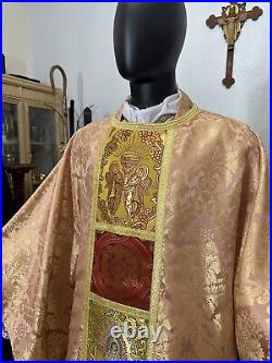 Rose Chasuble + Stole Rose000