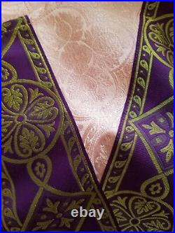 Rose Traditio Semi-Gothic Chasuble Y Orphrey and Understole