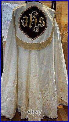 SET Catholic Priest Vestments Chasuble Cope Dalmatic Humeral Chalice veil Burse