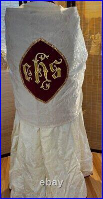 SET Catholic Priest Vestments Chasuble Cope Dalmatic Humeral Chalice veil Burse