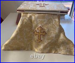 SET Catholic Priest Vestments Chasuble Cope Dalmatic Humeral Chalice veil Burse