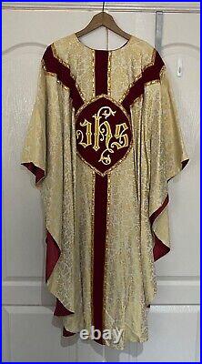 SET Catholic Priest Vestments Chasuble Cope Dalmatic Humeral Chalice veil Burse