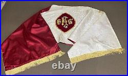 SET Catholic Priest Vestments Chasuble Cope Dalmatic Humeral Chalice veil Burse