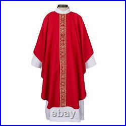 San Damiano Collection Chasuble 100% Polyester Church Vestment Size 59 x 51 In L
