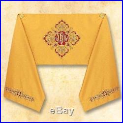 Set Humeral Veil and Gold Cope Messgewand Chasuble Vestment Kasel